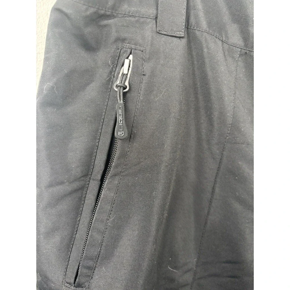 Liquid Men’s Black Ski/Snow Snowboard Insulated Pants Large 36” X 31”